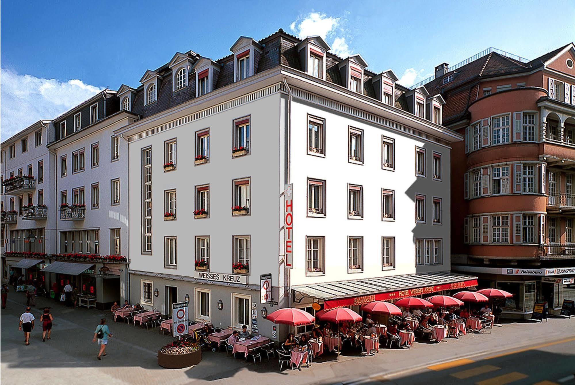 Hotel Weisses Kreuz Interlaken Buitenkant foto